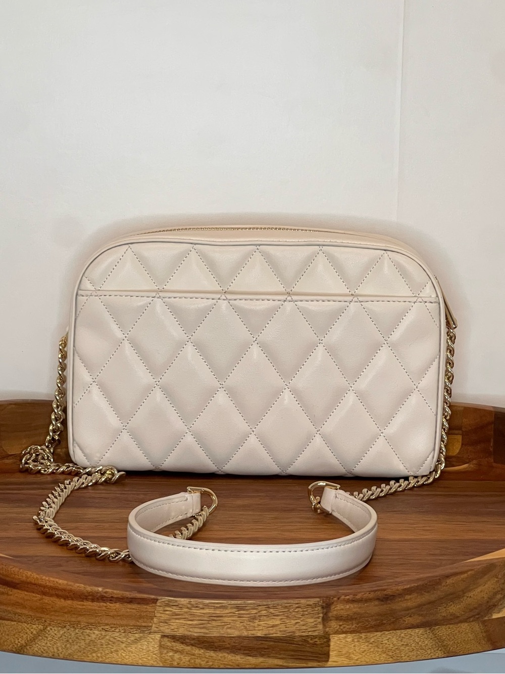 NWOT kate spade Quilted Mini Camera Bag Crossbody - cream - Picture 2 of 5
